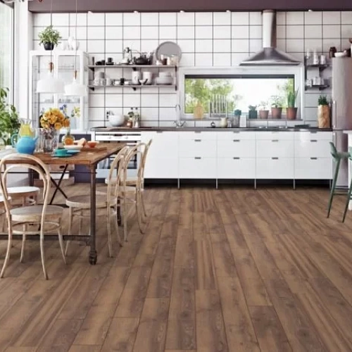 ДУБ ГОРНЫЙ КОРИЧНЕВЫЙ ЛАМИНАТ  KRONOTEX  MAMMUT ламинат для пола